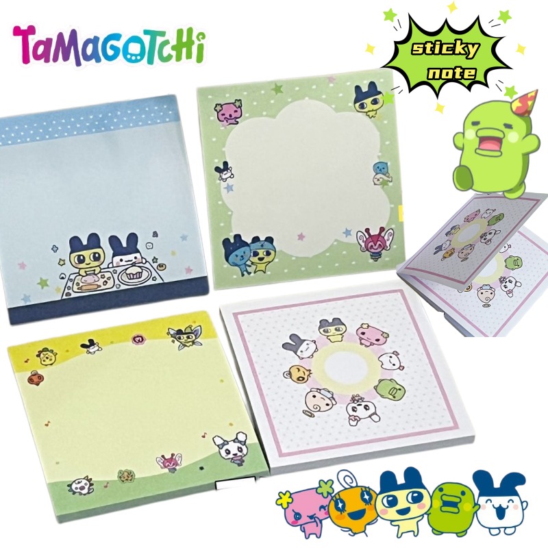 Stationery Supplier - 4pcs Tamagotchi Mametchi Memetchi Cartoon Cute