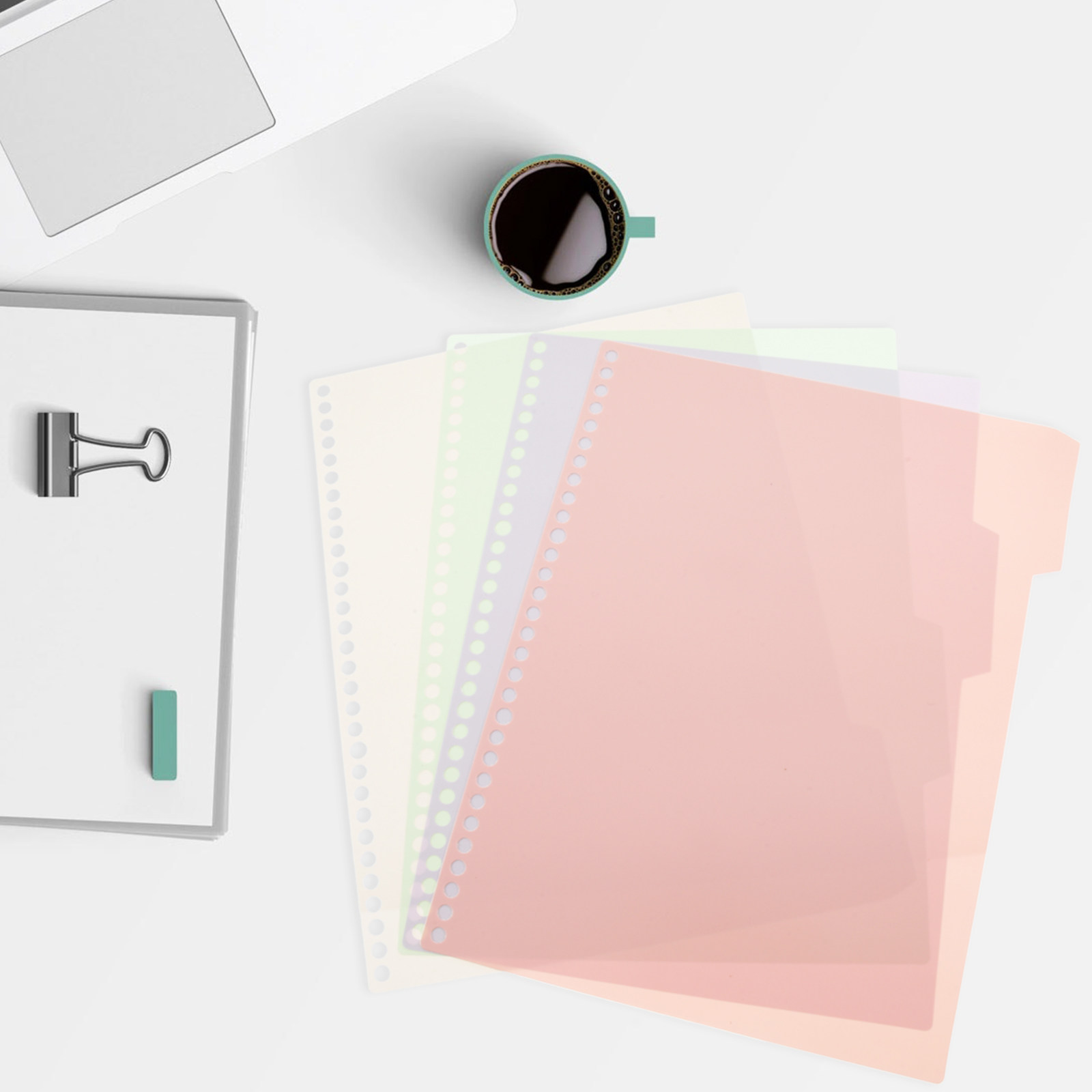 6Sets Colored Binder Dividers  - огляд і ціна Index Tab Divider