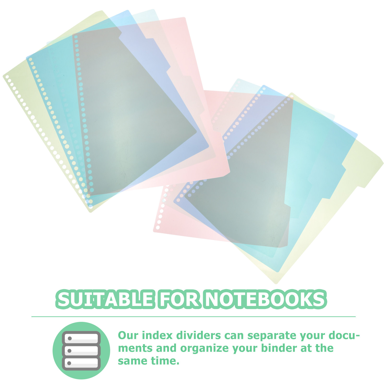 6Sets Colored Binder Dividers  - огляд і ціна Index Tab Divider