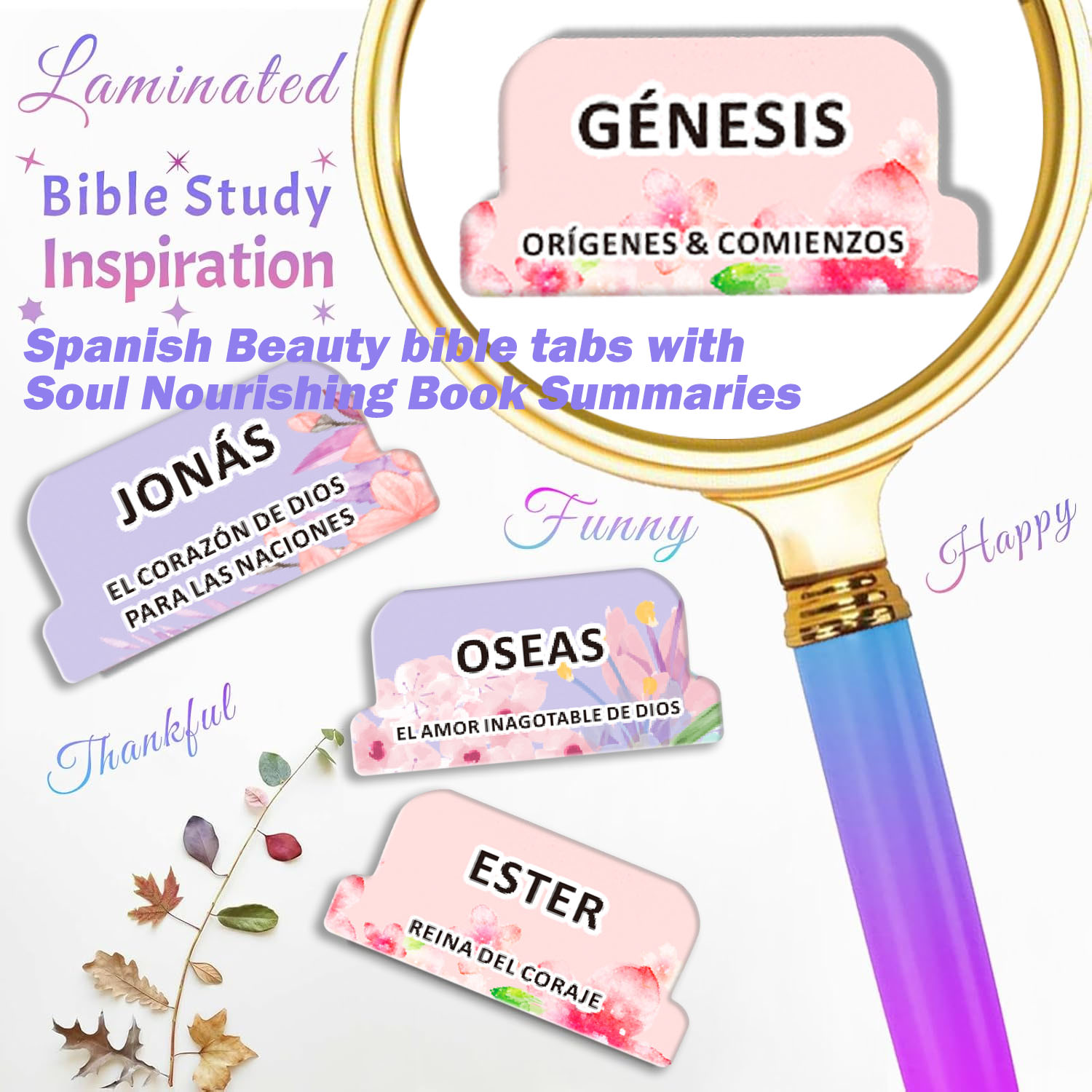 80pcs Spanish Bible Tabs-Soul  - огляд і ціна Index Tab Divider