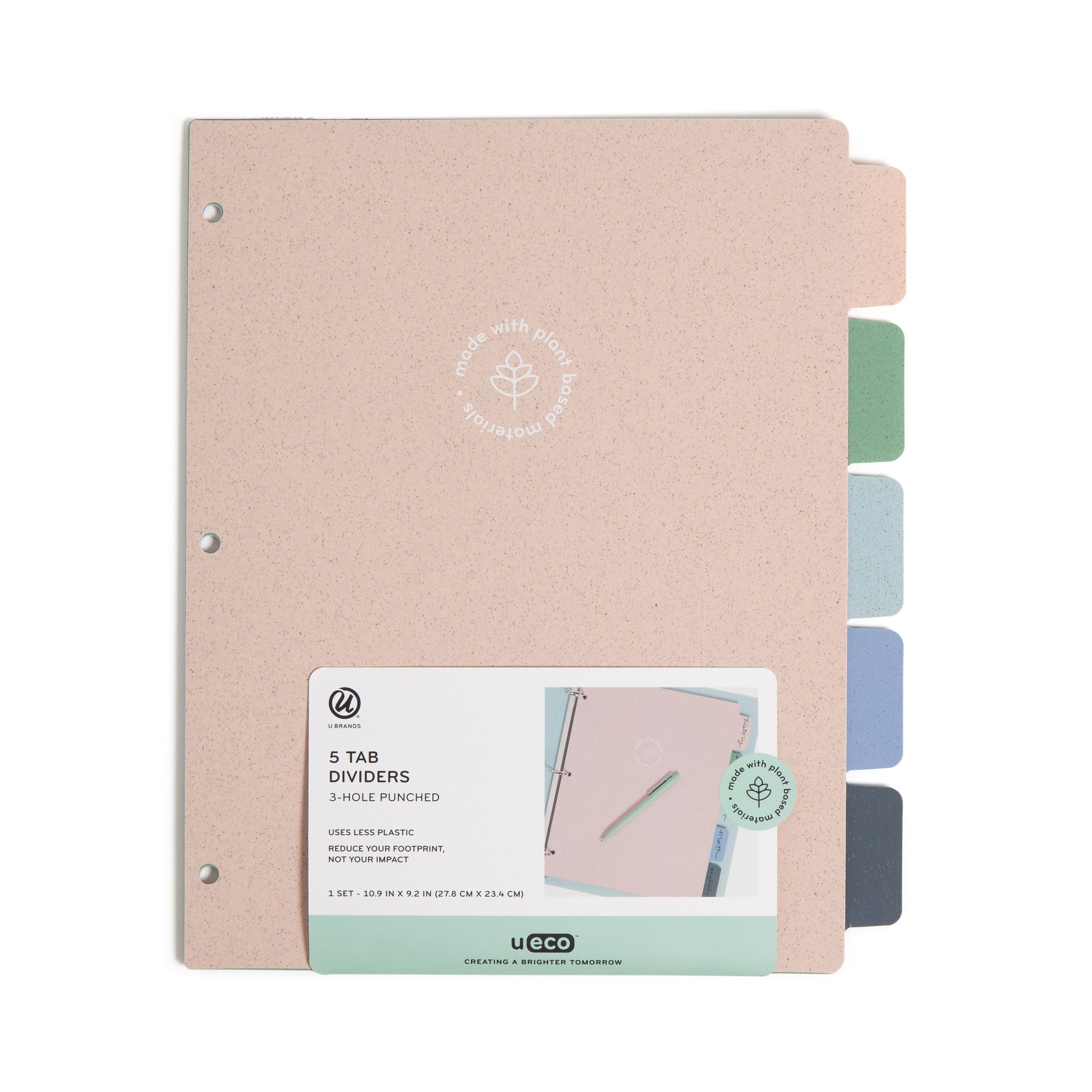 Tab Dividers For Binders, Dura - огляд і ціна Index Tab Divider