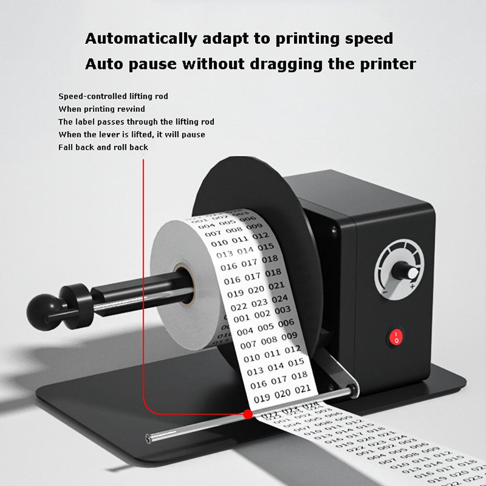 Automatic Label Rewinder Bi-di - огляд і ціна Sticker Label Roll