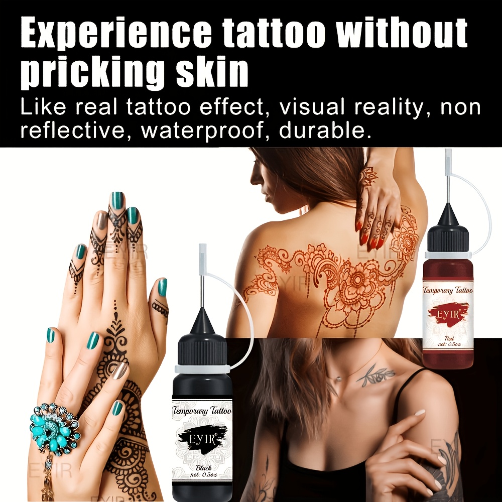 12 Colors Temporary Tattoo Gel - огляд і ціна Gel Ink Pen Set