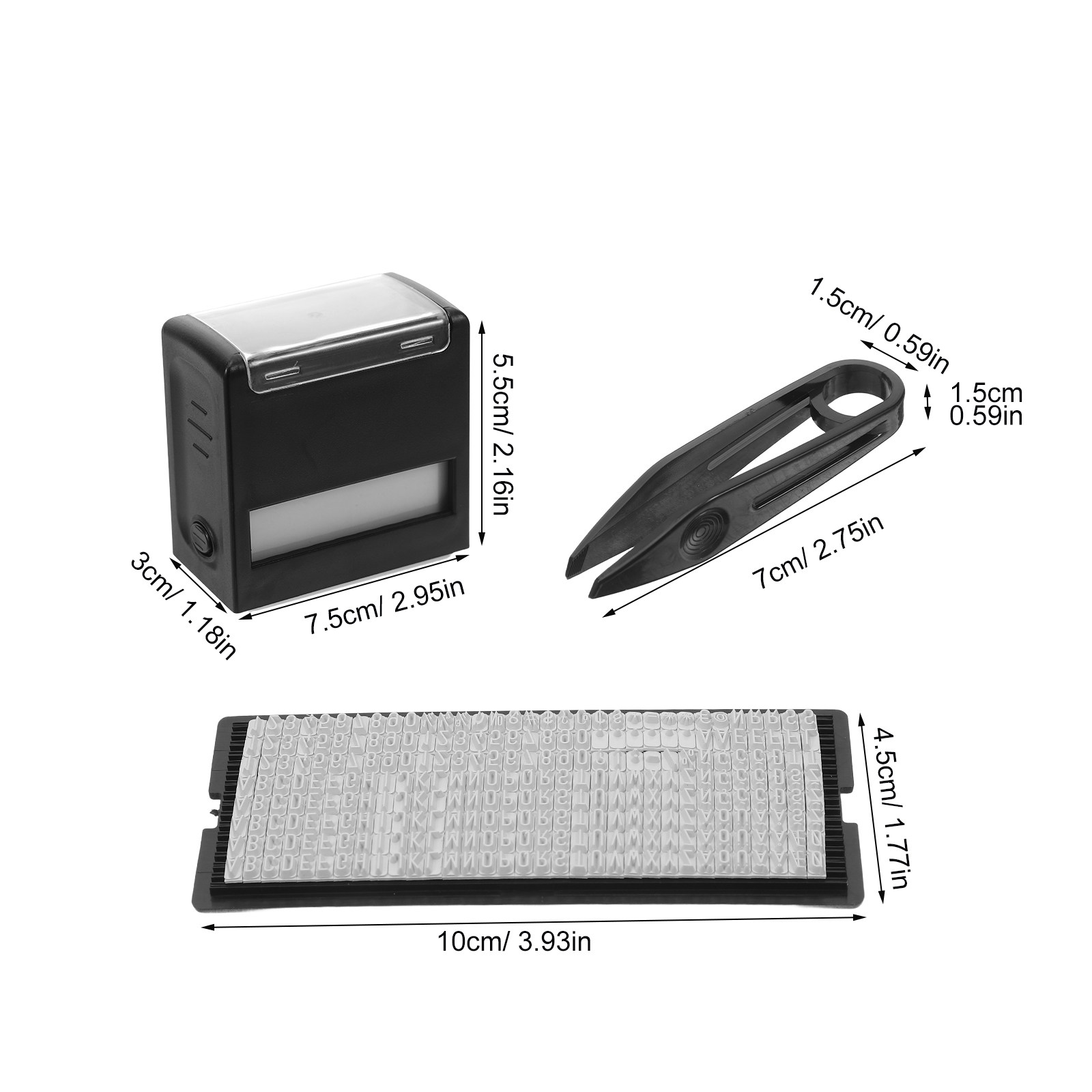 1Set ABS Self-Inking DIY Stamp - огляд і ціна Self Inking Stamp