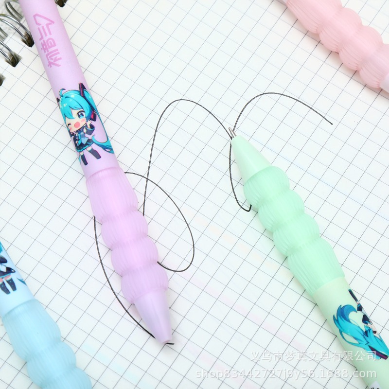 Kawaii Hatsune Miku Gel Pen Cu - огляд і ціна Gel Ink Pen Set