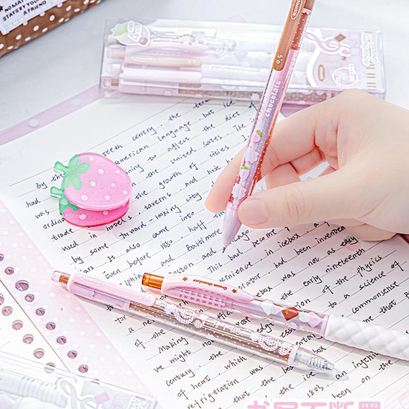 Strawberry Chocolate Series 0. - огляд і ціна Gel Ink Pen Set