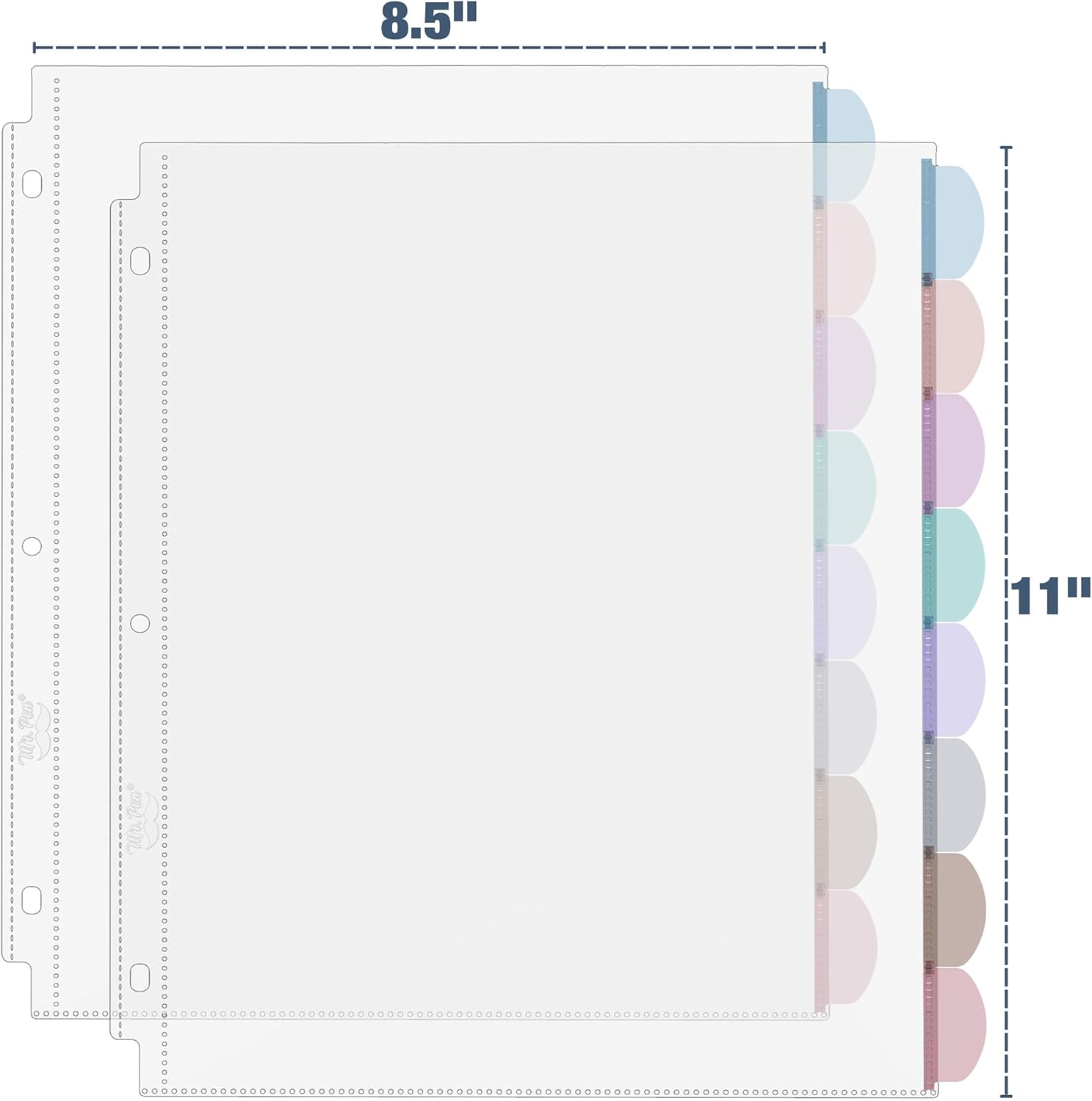 A4 Clear Sheet Protectors with - огляд і ціна Index Tab Divider