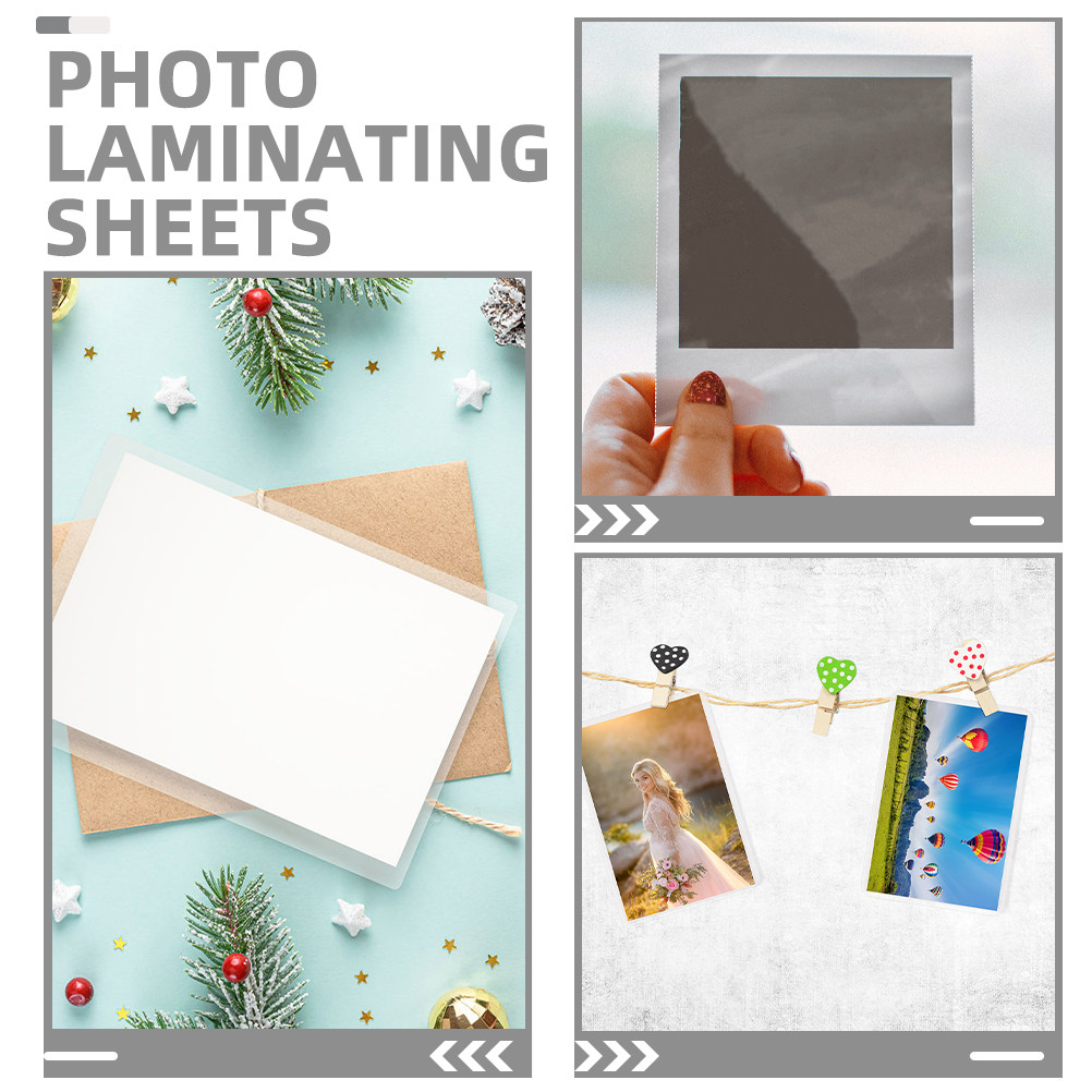 100Pcs Photo Laminating Sheets - огляд і ціна Document Laminator Pouch