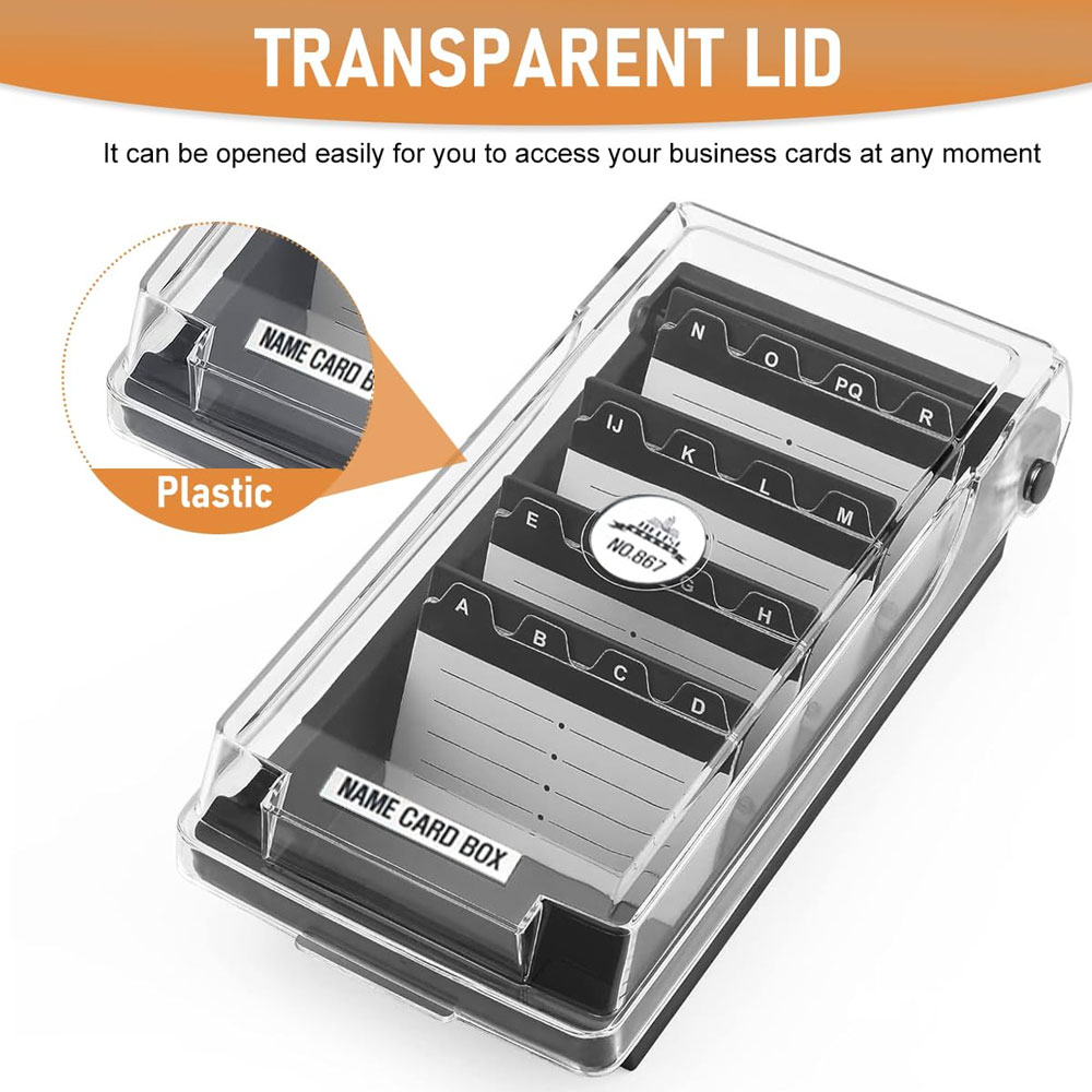 Desktop Business Card Box, Lar - огляд і ціна Index Tab Divider