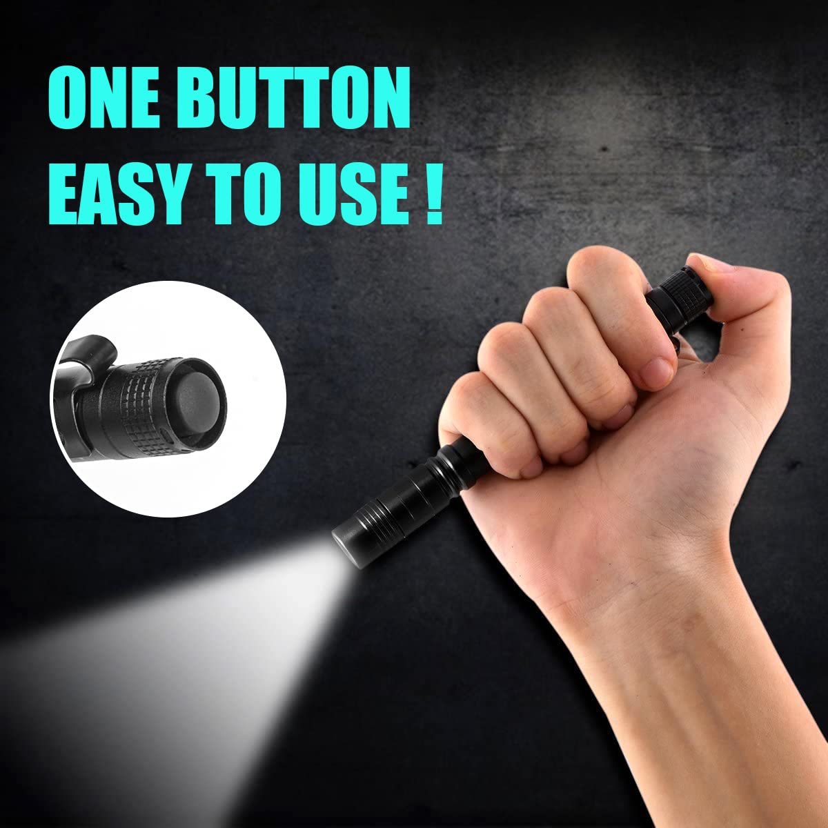 Portable Mini LED Pen Flashlig - огляд і ціна Stationery Supply
