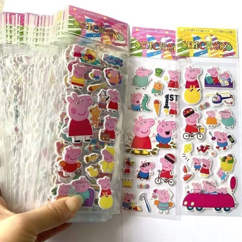 Peppa Pig cartoon sticker note - огляд і ціна Memo Pad Sticky