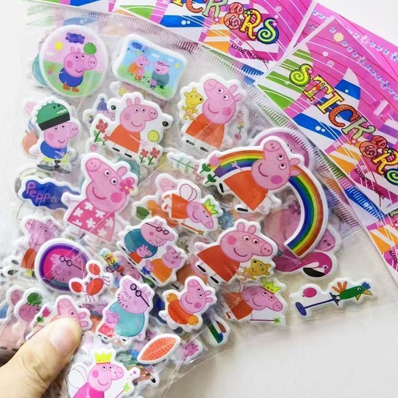 Peppa Pig cartoon sticker note - огляд і ціна Memo Pad Sticky