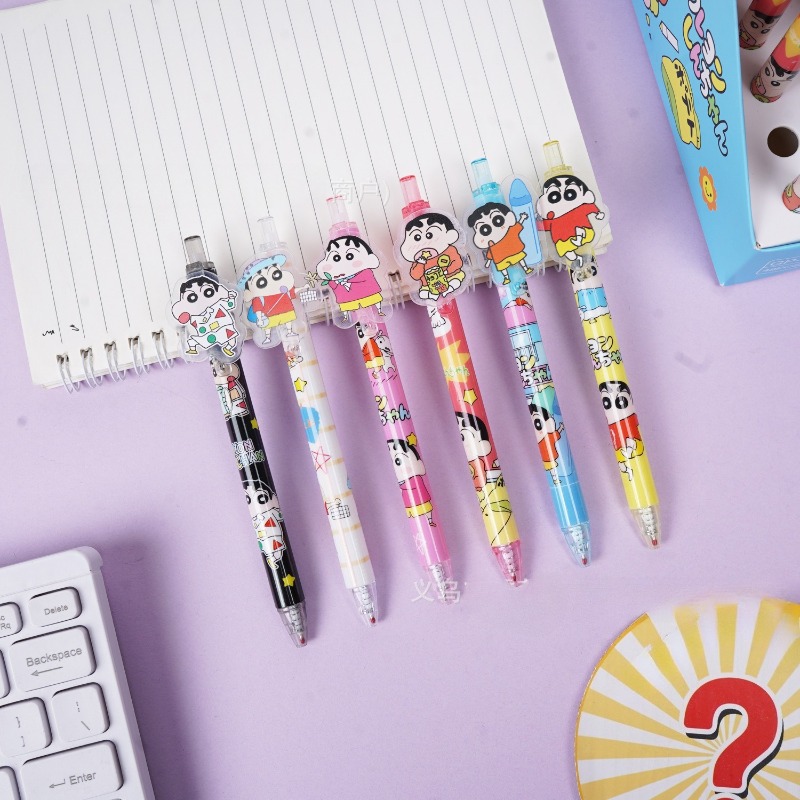 48pcs/box Crayon Shinchan Poin - огляд і ціна Office Stationery And Supply