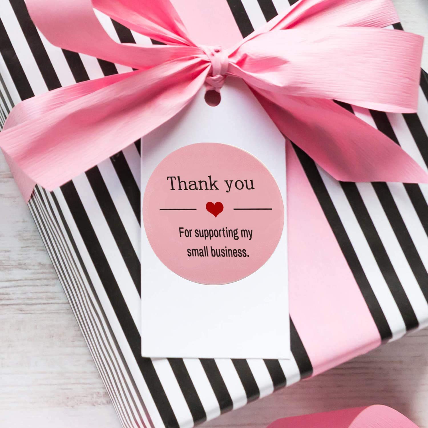 Thank You for Supporting My Sm - огляд і ціна Sticker Label Roll