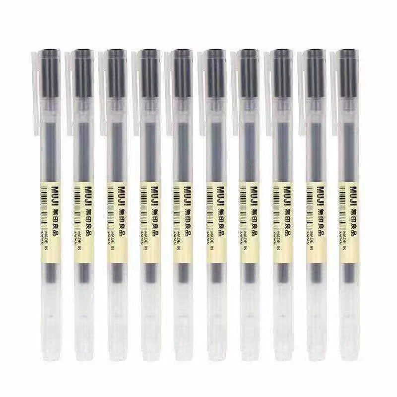 10-30Pcs/Set 0.38/0.5mm Gel pe - огляд і ціна Office Stationery Supply Business