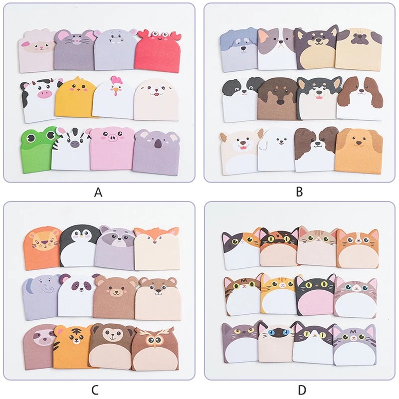 240pcs Lovely Animal Shaped Bl - огляд і ціна Office Stationery And Supply