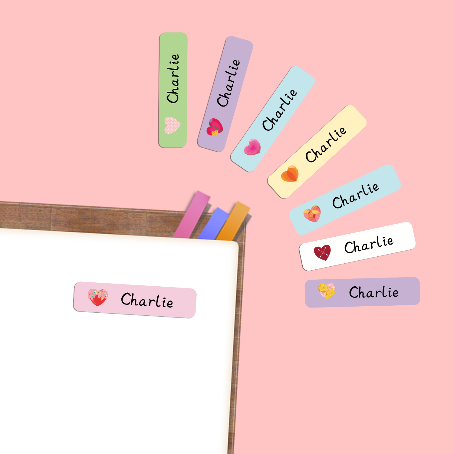Personalized Heart Shape Name  - огляд і ціна Stationery Supply