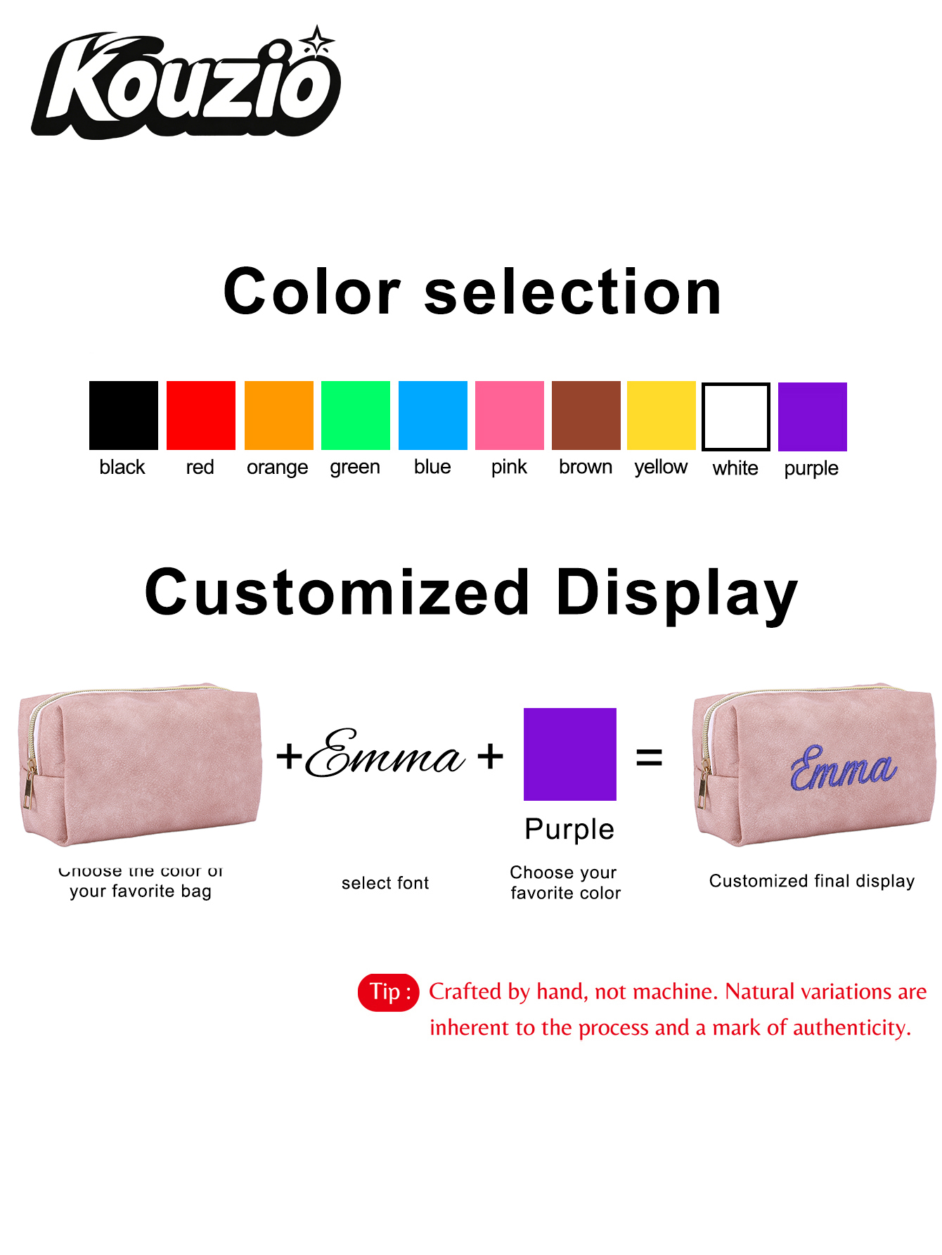 Large Square Faux Suede Custom - огляд і ціна Stationery Supply