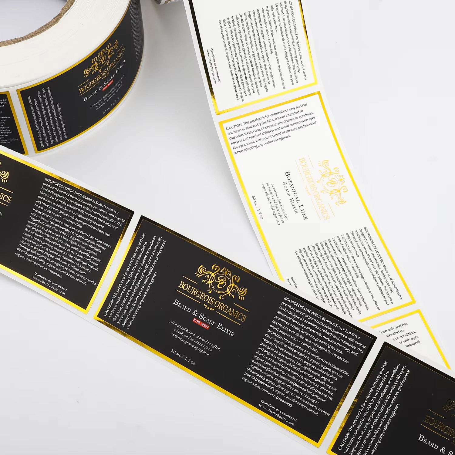 Custom Waterproof | White Viny - огляд і ціна Sticker Label Roll