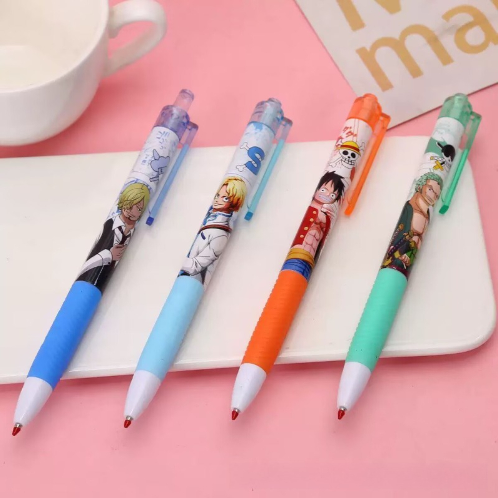 4/12/24Pcs  Anime One Piece Bl - огляд і ціна Gel Ink Pen Set
