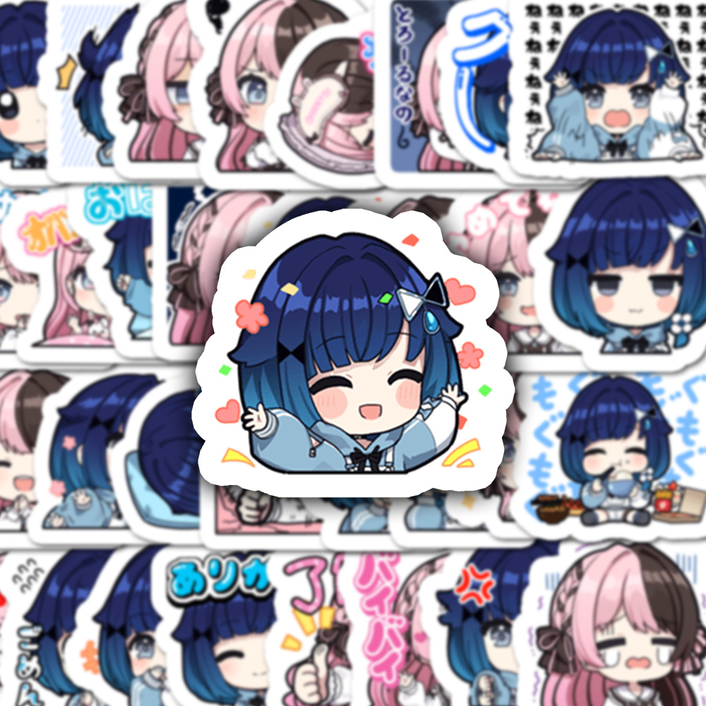 32pcs Cute Tsumugi Kokage And  - огляд і ціна Memo Pad Sticky