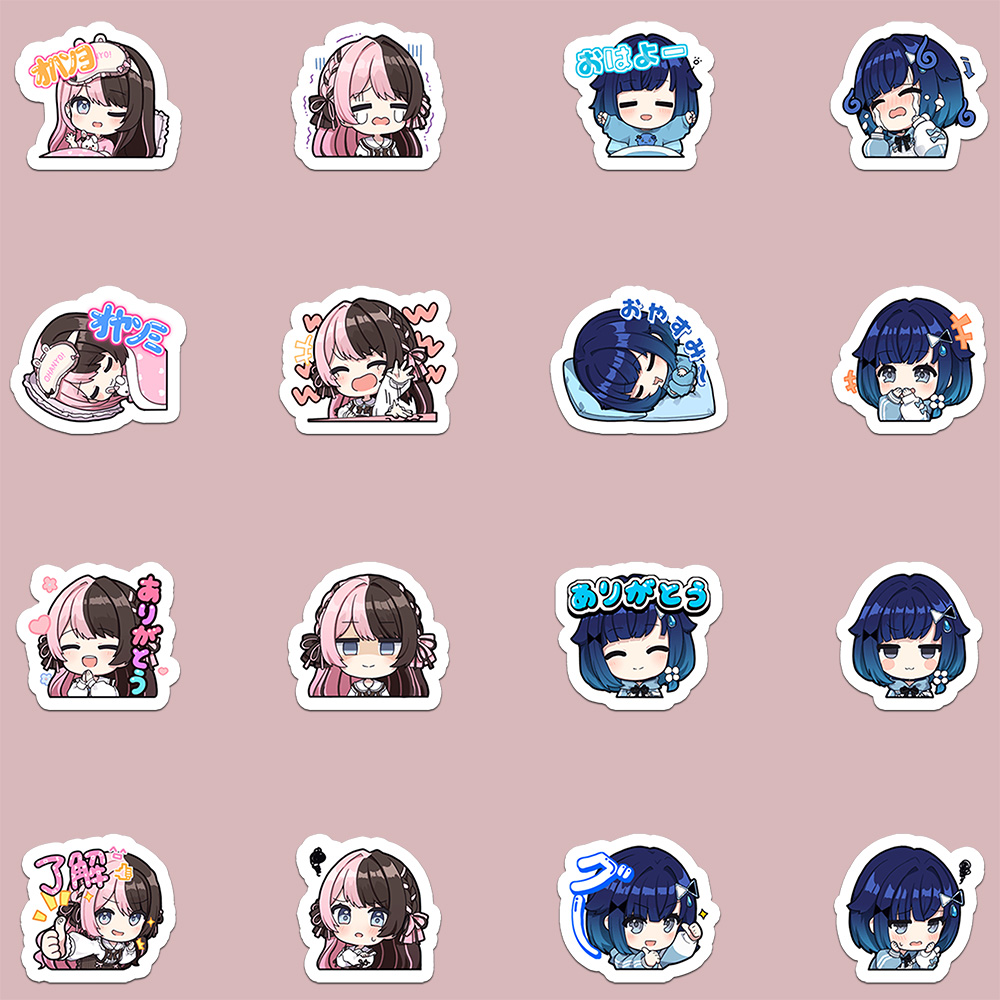 32pcs Cute Tsumugi Kokage And  - огляд і ціна Memo Pad Sticky