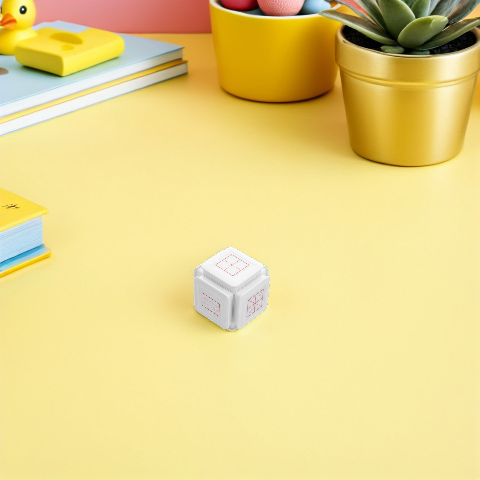 Six-Sided Learning Stamp Self- - огляд і ціна Self Inking Stamp