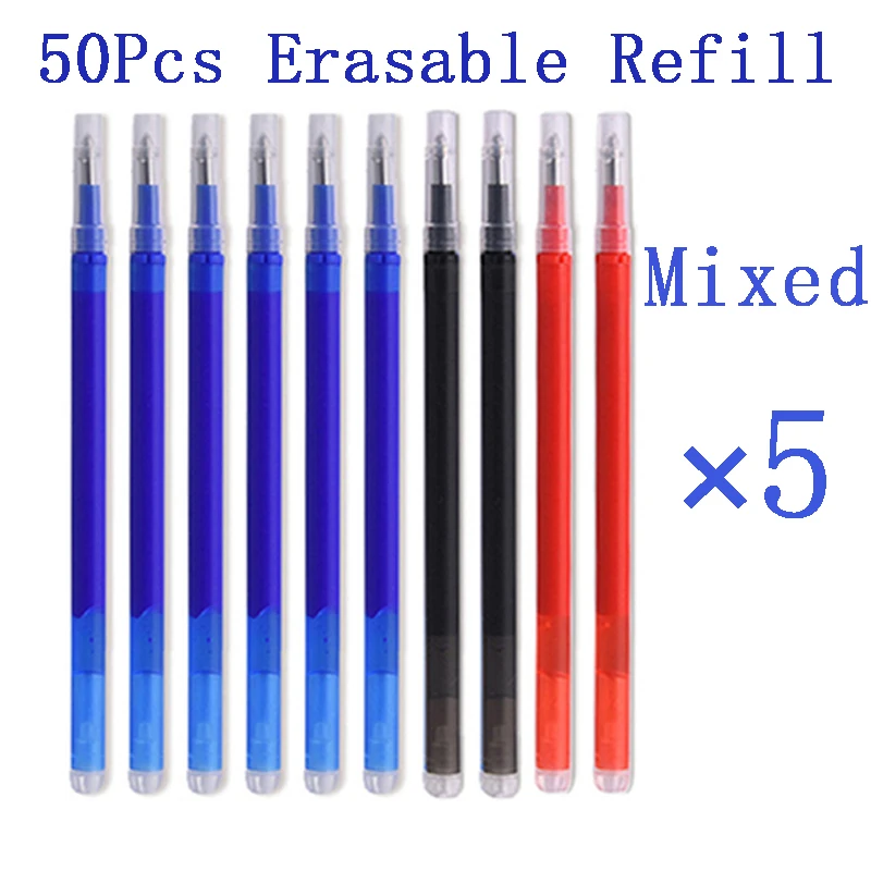 50 Pcs/Set 0.7mm Magic Erasabl - огляд і ціна Gel Ink Pen Set