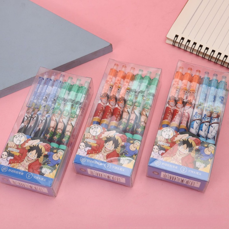 Anime One Piece Gel Pen Cute C - огляд і ціна Gel Ink Pen Set
