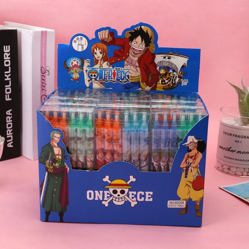 Anime One Piece Gel Pen Cute C - огляд і ціна Gel Ink Pen Set