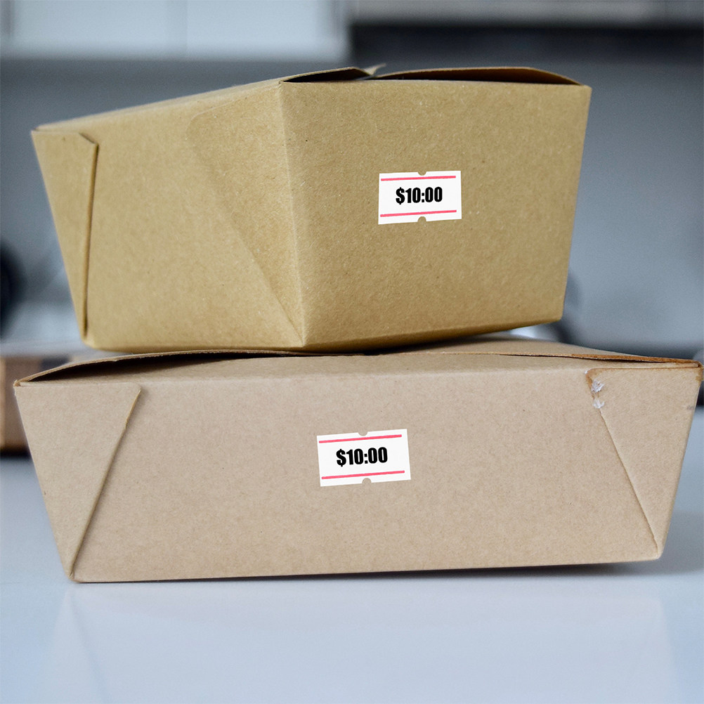 10 Rolls Smooth Surface Price  - огляд і ціна Sticker Label Roll