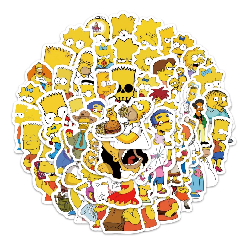The Simpsons Homer Marge Bart  - огляд і ціна Memo Pad Sticky