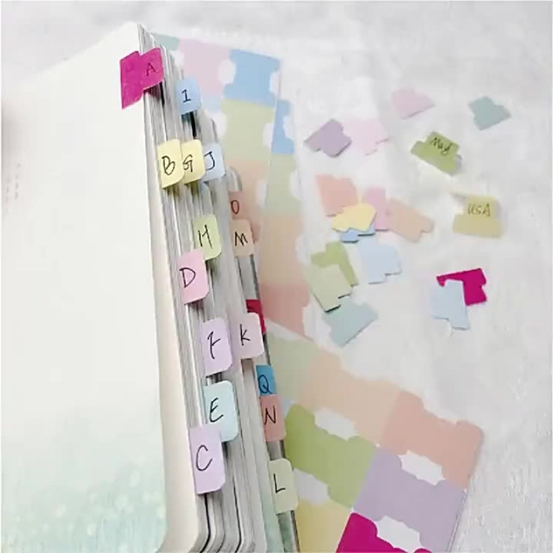 Colorful Sticky Index Tabs - W - огляд і ціна Index Tab Divider