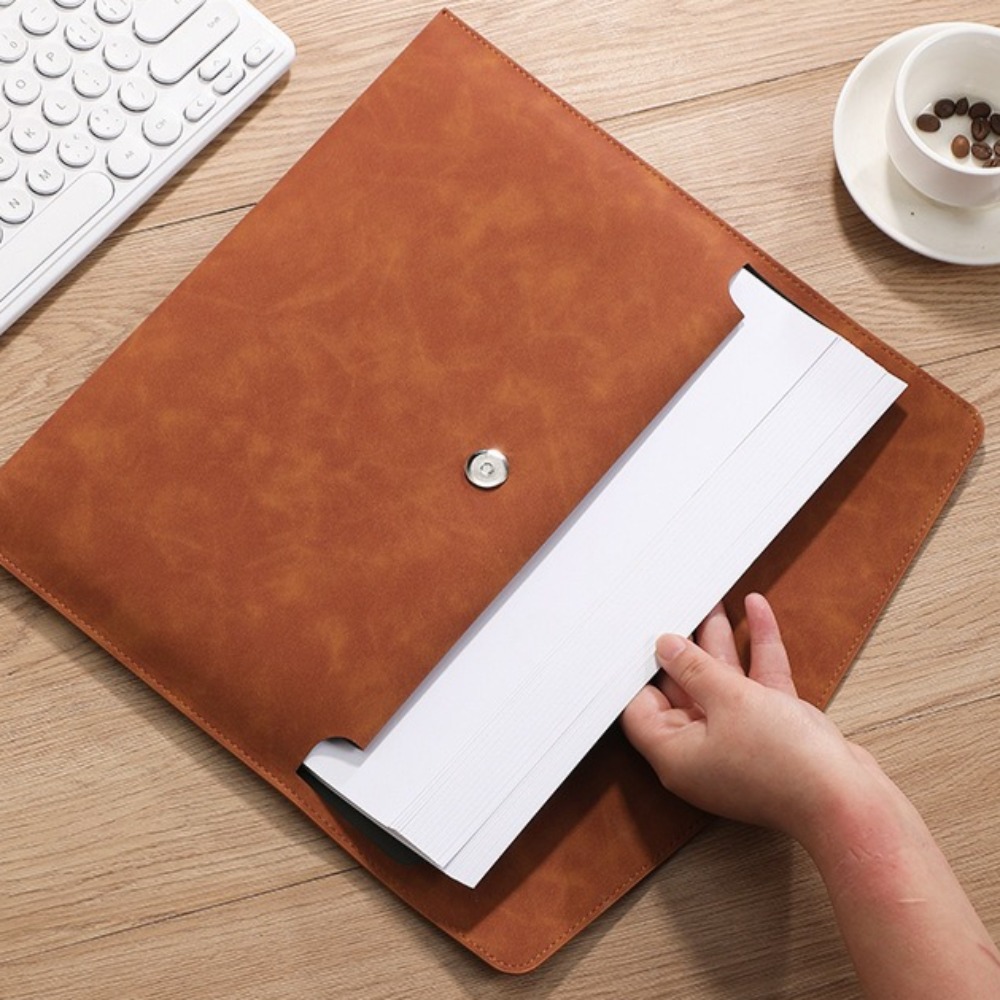 File Bag PU Leather Archive Fo - огляд і ціна Office Stationery And Supply