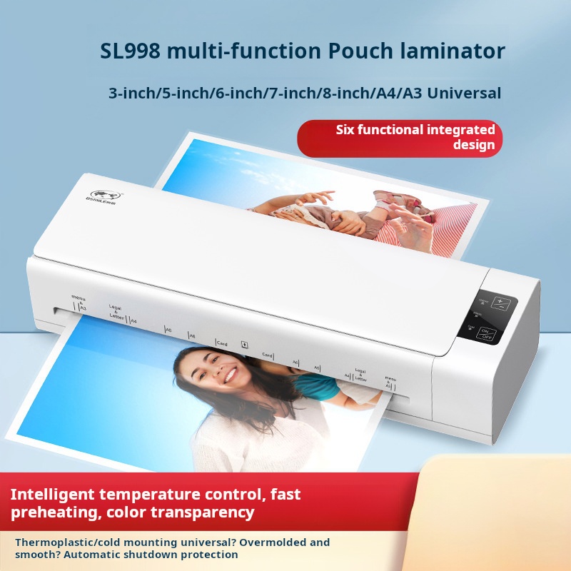 SL998 Laminator for Photos Ele - огляд і ціна Document Laminator Pouch