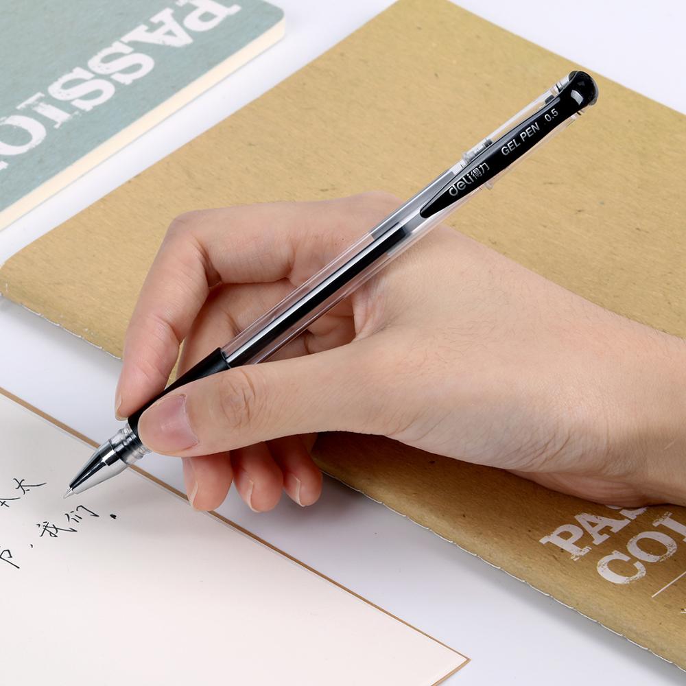 Deli 0.5mm Black Red Blue Ink  - огляд і ціна Stationery Office And School Supply Stores
